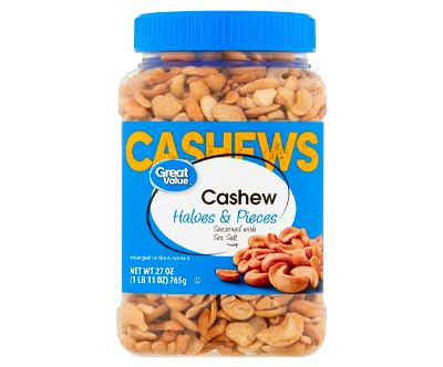 Healthy Nuts Great Value Cashew Halves & Pieces